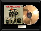 THE BEATLES  '65 RARE FRAMED LP GOLD METALIZED RECORD ALBUM 1965  NON RIAA