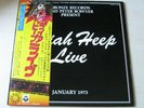 URIAH HEEP live january 1973 1973 JAPAN PSS-273 4-BZ 2LP OBI/INS EX-/EX-/EX-