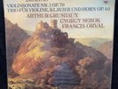 ARTHUR GRUMIAUX violin - BRAHMS 3 Violin Sonatas & Horn Trio - PHILIPS ST 2-LPs
