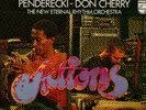 PENDERECKI - DON CHERRY Actions New Eternal Rhythm orchestra 12