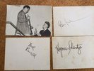 Benny Goodman, Mel Powell, Hymie Shertzer Autographs
