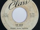 JOHNNY GUITAR WATSON The Bear / One More Kiss Class R&B Popcorn 45 HEAR