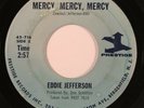 EDDIE JEFFERSON Mercy Mercy Mercy Prestige RARE R&B Mod Soul Jazz VG+ 45 HEAR
