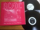 AC/DC - ROCK AND ROLL AIN'T NOISE POLLUTION - TOP PRIVATE PRESS 2 LP - UD-6553/4
