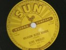 ROCKABILLY 78 - ELVIS PRESLEY - MILKCOW BLUES BOOGIE  - HEAR - 1955 SUN 215