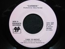 Carmen Time To Move  Detroit Electro Boogie Funk 45 1984 Original MINT