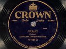 78 RPM -- Lionel Belasco and His Orch., Crown W-830, E West Indian - Calypso