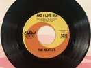 BEATLES 45. Canada. 1964. AND I LOVE HER. IF I FELL. Capitol. Swirl. 5235. EX.