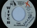 Popcorn Doo Wop 45 ALADDINS Simple Simon WITCH promo HEAR *
