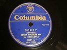 JAZZ BENNY GOODMAN ORCH Cokey / Music Hall Rag COLUMBIA 3011 E+