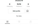 Tik Tok Account (15.7k Followers)