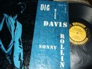 MILES DAVIS/SONNY ROLLINS : DIG ORIGINAL LP PRESTIGE PRLP 7012 USA
