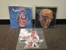 3 Megadeth Picture Disc Anarchy In The U.K. + Hanger 18 + Wake Up Vinyl Record