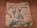 EARTHA KITT SANTA BABY Picture Sleeve 45 VG+