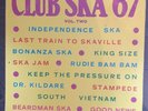 Club Ska ' 67 Vol. Two vinyl album WIRL LP-956