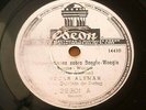 OSCAR ALEMAN Odeon 22301 JAZZ 78 IMPROVISACIONES SOBRE BOOGIE WOOGIE / HACIENDO