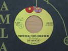 MIRACLES You’ve Really Got A Hold On Me/Happy Landing 45 - VG++ Orig - HEAR