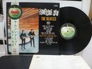 THE BEATLES / SOMETHING NEW, RARE JAPAN ORIG. 1st PRESS LP w/OBI & INSERT EX+