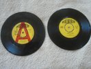 Two 45s  Witches & The Warlocks/Jeannie Harmon/Jimmy Robins  PRESIDENT  UK  VG+