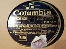ELGAR CONCERTO IN E FOR CELLO & ORCHESTRA W H SQUIRE COLUMBIA DX117-120