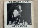 12” VERY RARE VINYL - ROLLING STONES - NASTY SONGS - LIVE 1973
