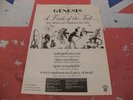 GENESIS A Trick Of The Tail 1976 NME Original ADVERT/POSTER Top Prog Imagery