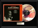 SAM COOKE SHAKE A CHANGE IS GONNA COME LP GOLD METALIZED RECORD RARE NON RIAA
