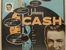 JOHNNY CASH - WITH HIS HOT AND BLUE GUITAR - 1956 LP VINYL RECORD