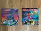 Iron Maiden Angel and the Gambler Lim Ed 7” picture disc Run To The Hills 7” red