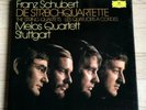MELOS QUARTET String Quartets SCHUBERT 1stPress DGG STEREO 7LP Box MINT