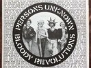 CRASS Persons Unknown/ Bloody Revolutions Original PUNK 7” 1980 Poster sleeve
