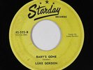 Rockabilly C&W 45 - Luke Gordon - Baby's Gone - Starday - mp3 - rare