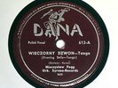 MIECZYSLAW FOGG w/ ORK SYRENA POLISH 78 RECORD DANA 613   E+
