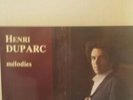 HENRI DUPARC Melodies Le Roux Borst Cohen LP 1987 REM Editions French imp. MINT