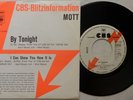 MOTT 'By Tonight / I Can Show You How It Is' 1975 German promo 7