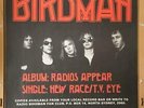 RADIO BIRDMAN then 70's original oversized poster punk