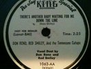 Rare 1952 Hillbilly Bluegrass KING 1063 WLP Promo 78 Reno & Smiley ANOTHER BABY