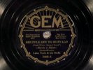 78 RPM -- 3 rare label GEM 78s: 3405, 3439, 3468, Feldkamp, Schubert, Nash, Jazz