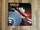 Razor Vinyl LP Malicious Intent Europe 1986 VG/VG++