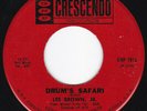 CA Instrumental Rumble R&B Exotica LES BROWN JR. Swingin' & Surfin' 45 HEAR