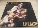STEVIE RAY VAUGHAN TROUBLE LIVE ALIVE DOUBLE  ALBUM  VINYL RECORD EPIC