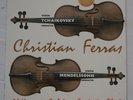 CHRISTIAN FERRAS & SILVESTRI TCHAIKOVSKY MENDELSSOHN LP ASD 278 G/C W/G UK ED1