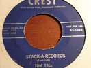 Tom Tall & His Tom Kats ?- Stack A Records - RARE Crest 1958 Rockabilly Promo