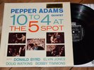 Pepper Adams 10 to 4 at Five Spot NM  1st DG Stereo Riverside lp Donald Byrd