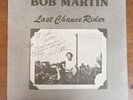 BOB MARTIN Last Chance Rider LP 1982 Private FOLK June Appal 043 EX Signed