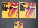 ROLLING STONES Living In A Ghost Town Purple & Orange Vinyl 10