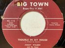 Jimmy Wilson - Trouble In My House / Jumpin From Six To Six 45 Jump Blues R&B