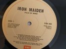 Iron maiden Piece of Mind G/F sleeve Irish press only good cond. Please read