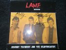 LAMF johnny thunders and the heartbreakers lp Autographed Signed Clear Vinyl