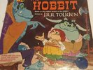 The Hobbit - Disneyland Records soundtrack 1977 LP 3819 Rankin/Bass color book